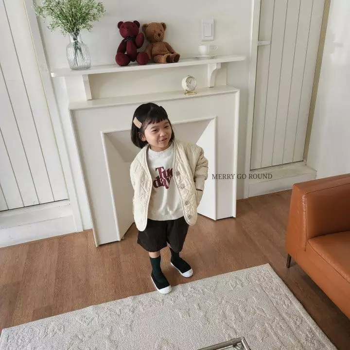 Merry Go Round - Korean Children Fashion - #kidzfashiontrend - Quilting Jumper - 7