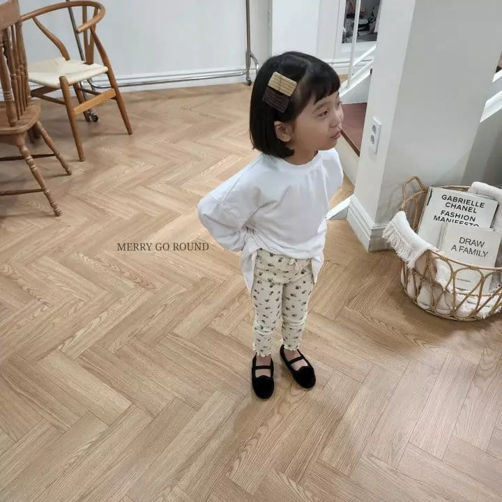 Merry Go Round - Korean Children Fashion - #littlefashionista - Waffle Leggings