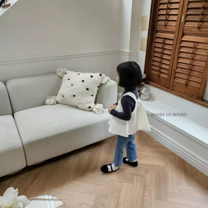 Merry Go Round - Korean Children Fashion - #littlefashionista - Layered Sleeveless - 11