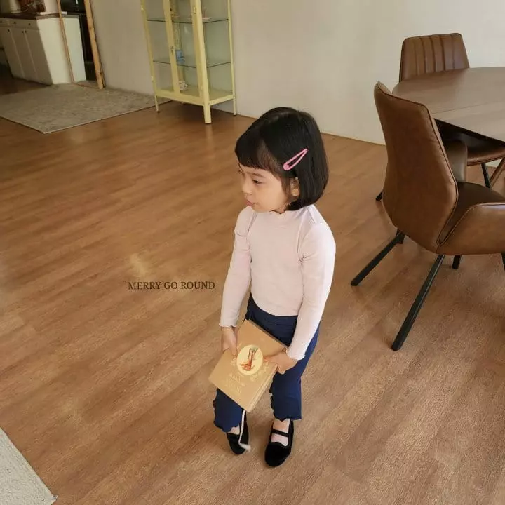 Merry Go Round - Korean Children Fashion - #littlefashionista - Nalali Turtleneck Tee - 6