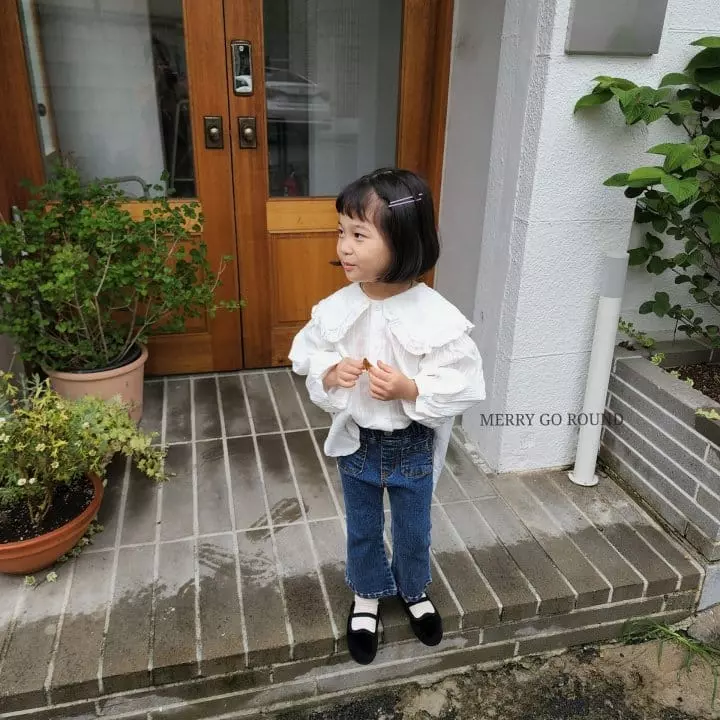 Merry Go Round - Korean Children Fashion - #magicofchildhood - Frill Blouse - 6