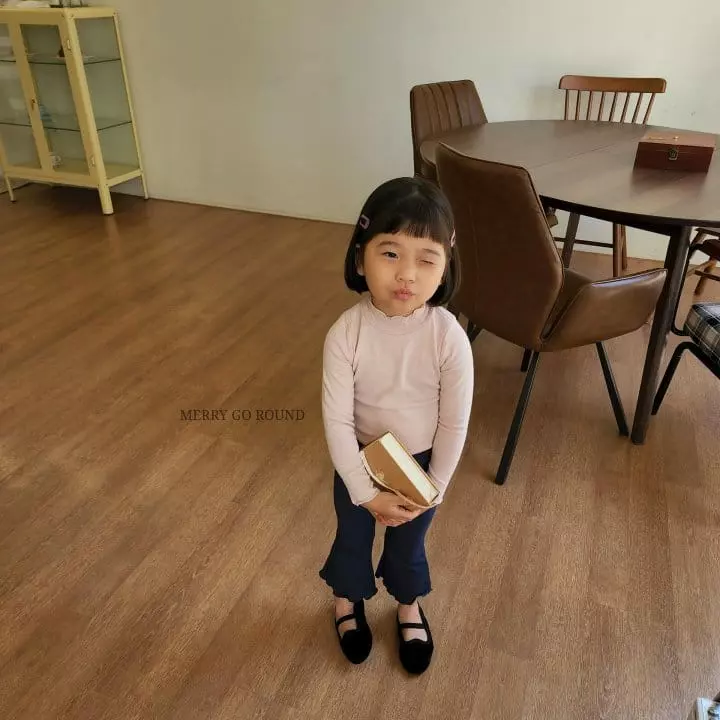 Merry Go Round - Korean Children Fashion - #magicofchildhood - Nalali Turtleneck Tee - 7