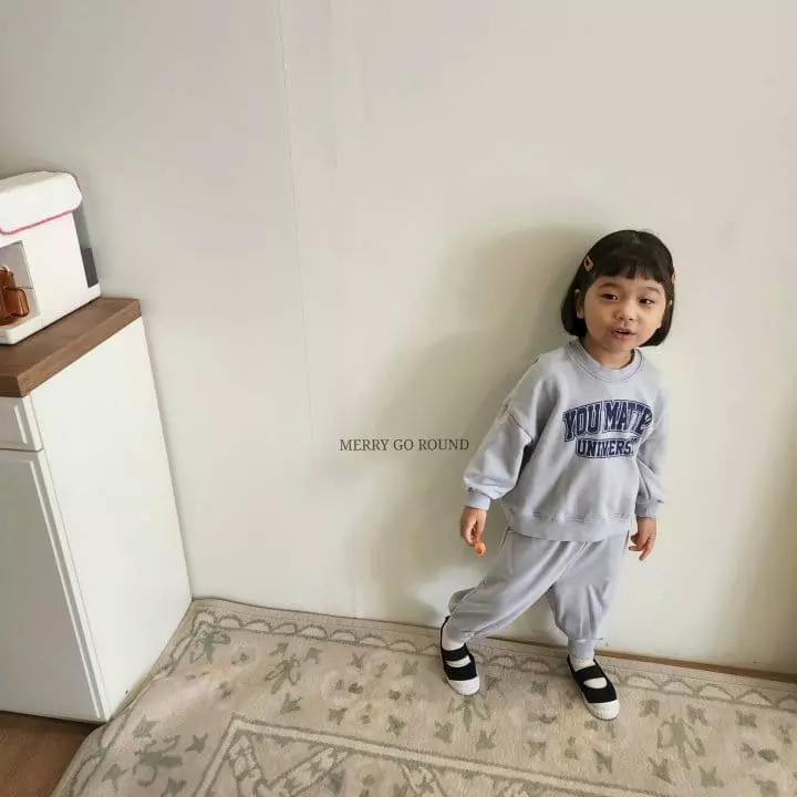 Merry Go Round - Korean Children Fashion - #minifashionista - Fr4ench Top Bottom Set - 6