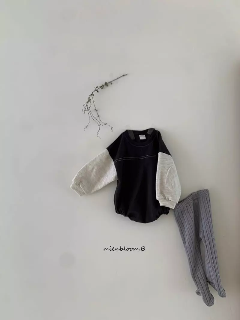 Mienbloom B - Korean Baby Fashion - #babyboutiqueclothing - Tori Color Bodysuit - 9