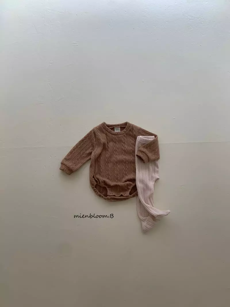 Mienbloom B - Korean Baby Fashion - #babyclothing - Mongs Knit Bodysuit - 7
