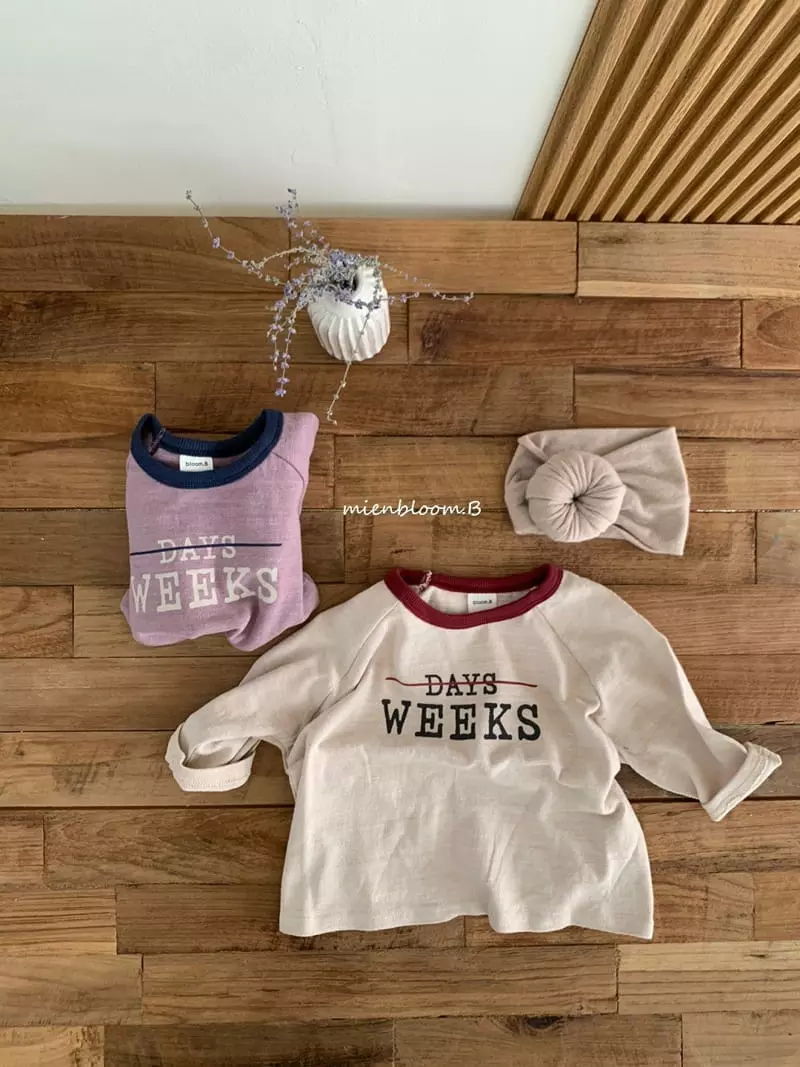 Mienbloom B - Korean Baby Fashion - #babyfashion - Day Day Tee - 3