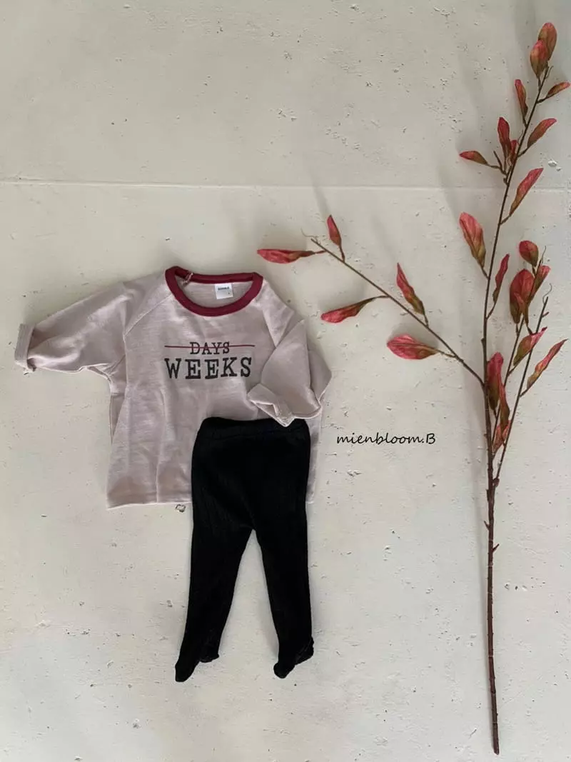 Mienbloom B - Korean Baby Fashion - #babygirlfashion - Day Day Tee - 5