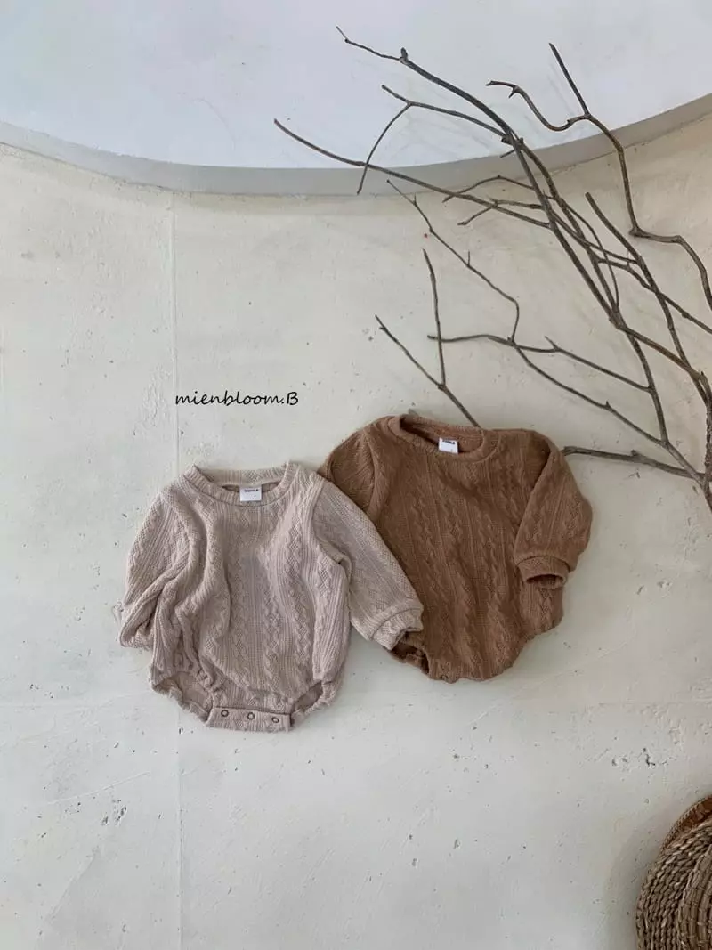 Mienbloom B - Korean Baby Fashion - #babygirlfashion - Mongs Knit Bodysuit - 10