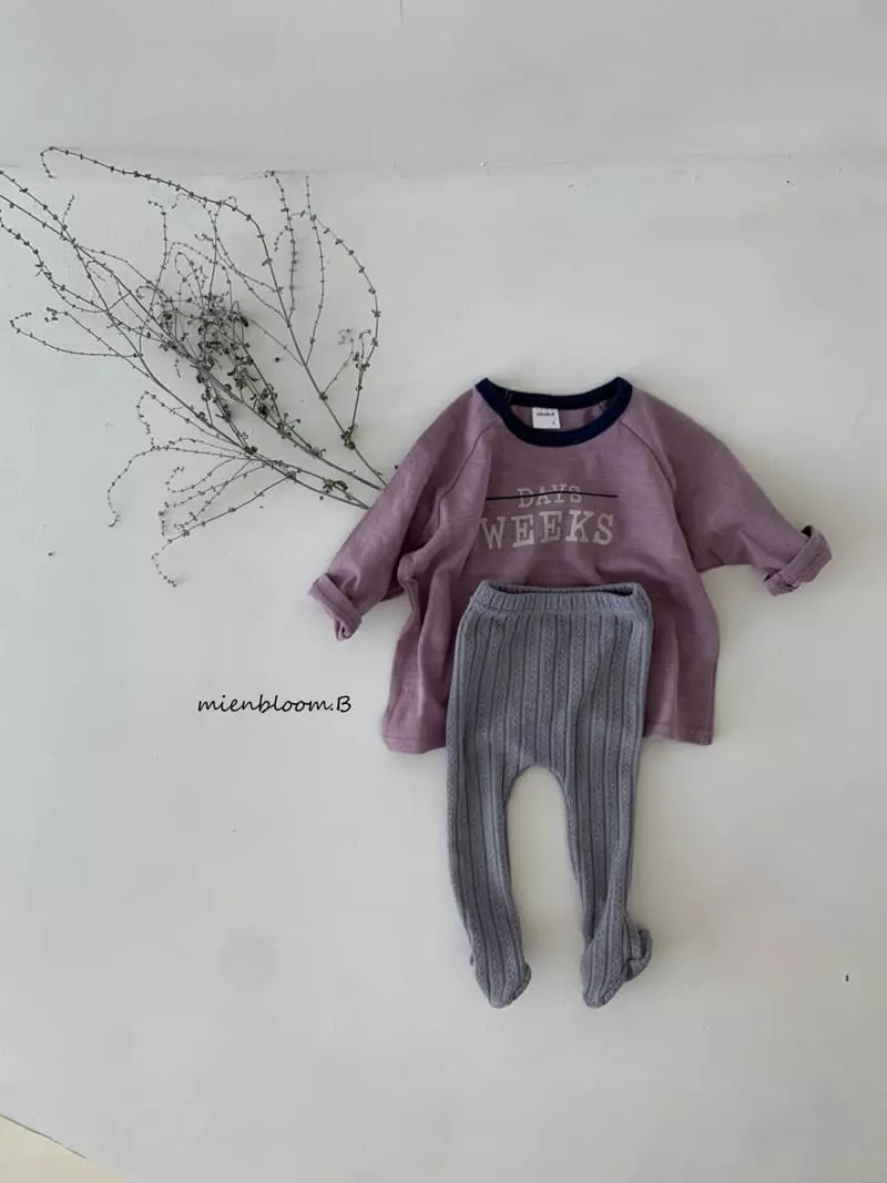 Mienbloom B - Korean Baby Fashion - #babylifestyle - Day Day Tee - 6
