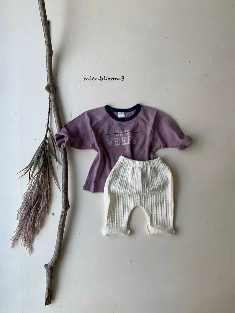 Mienbloom B - Korean Baby Fashion - #babyoninstagram - Day Day Tee - 7