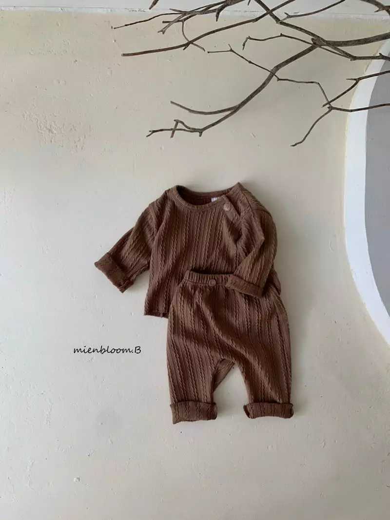 Mienbloom B - Korean Baby Fashion - #babyootd - Mien Muffin Knit Pants - 5