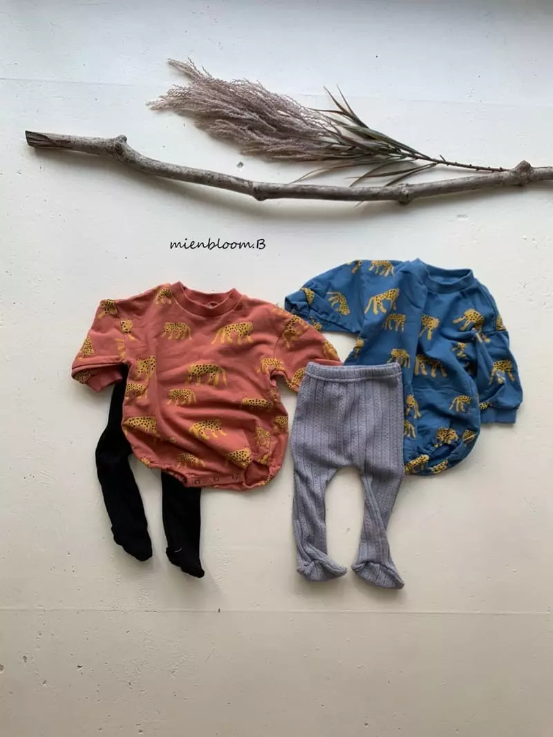 Mienbloom B - Korean Baby Fashion - #babyootd - Bum Bodysuit - 2