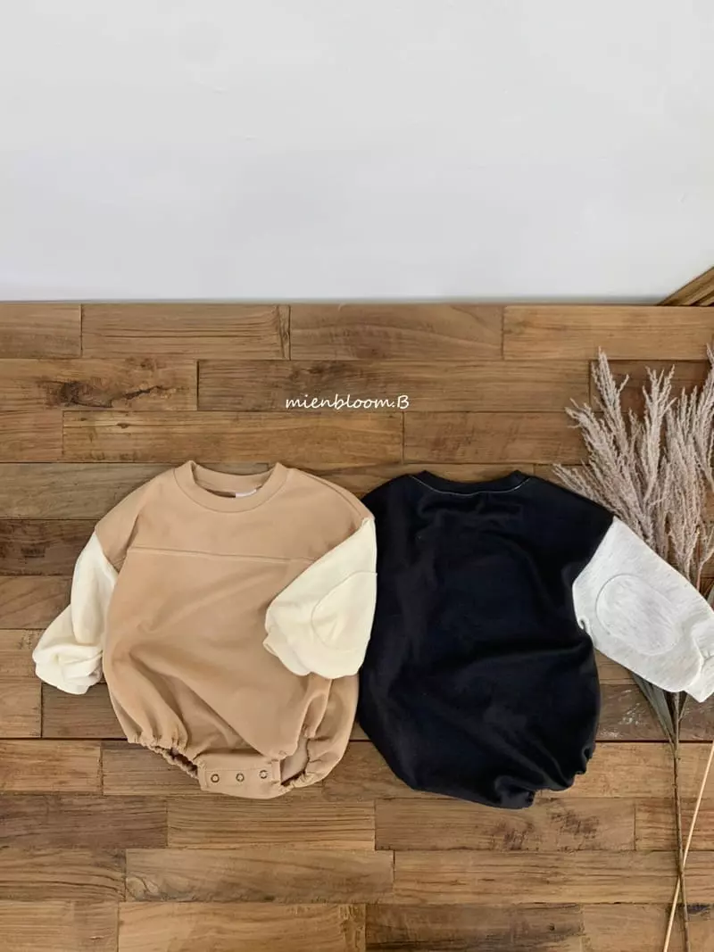 Mienbloom B - Korean Baby Fashion - #babyoutfit - Tori Color Bodysuit - 2