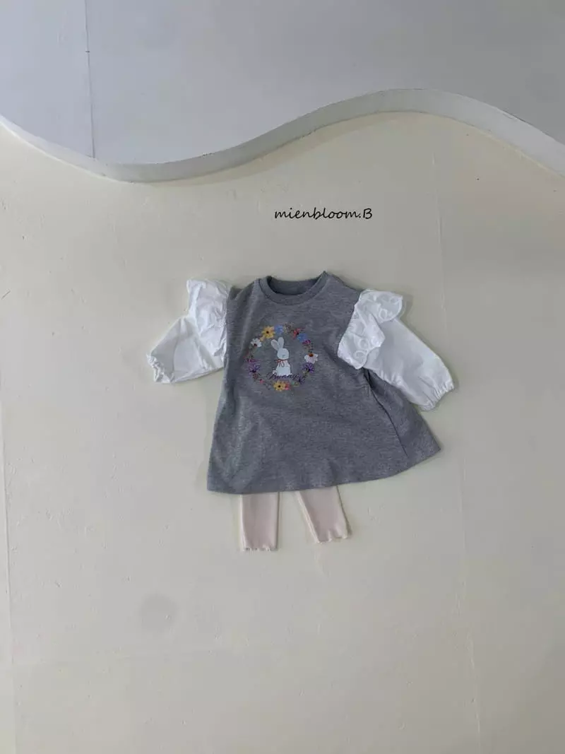 Mienbloom B - Korean Children Fashion - #childofig - Rabbit Paint One-piece - 6