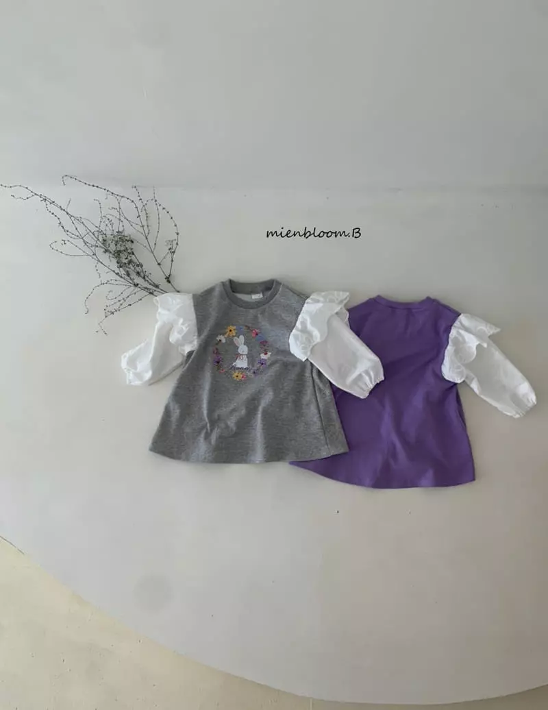 Mienbloom B - Korean Children Fashion - #childofig - Rabbit Paint One-piece - 7