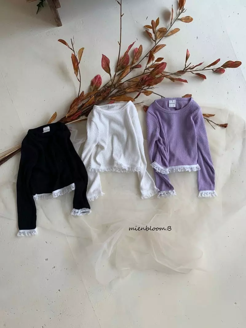 Mienbloom B - Korean Children Fashion - #childofig - Shelly Crop Tee - 7