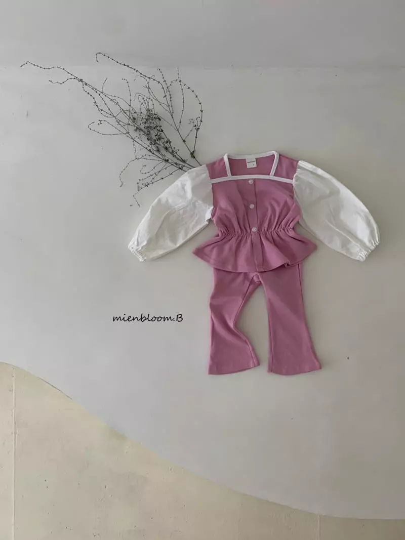 Mienbloom B - Korean Children Fashion - #discoveringself - Lia Top Bottom Set - 7