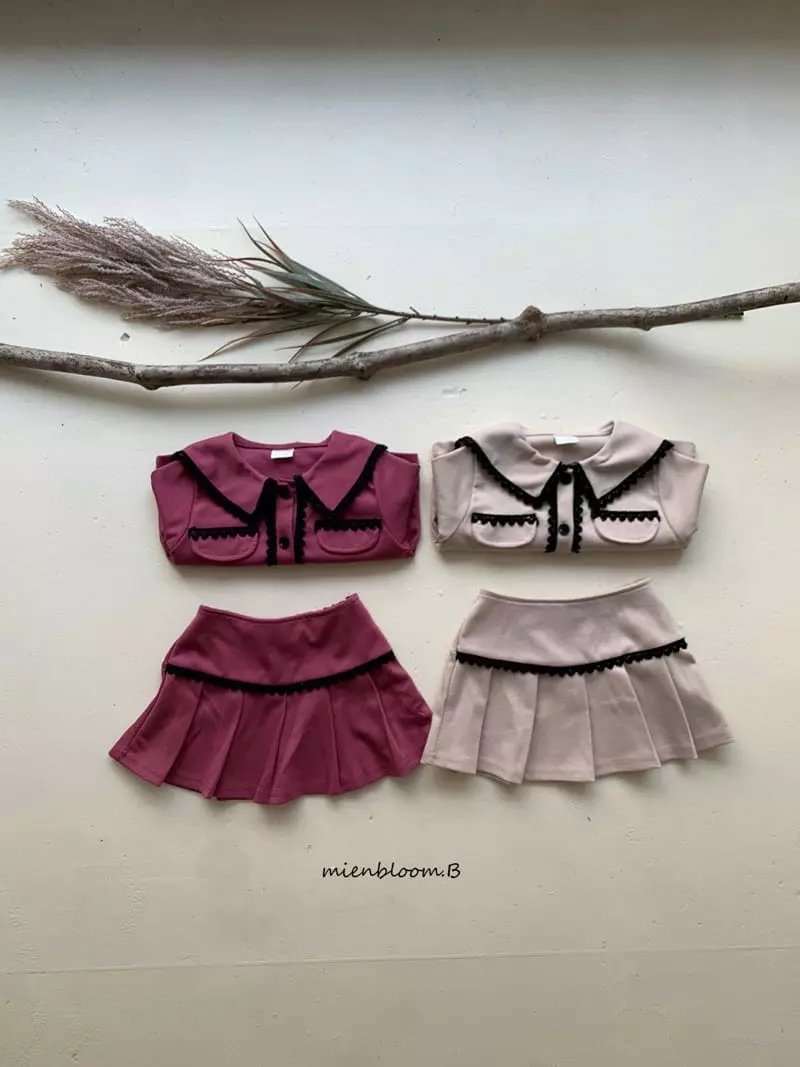 Mienbloom B - Korean Children Fashion - #fashionkids - Mello Top Bottom Set