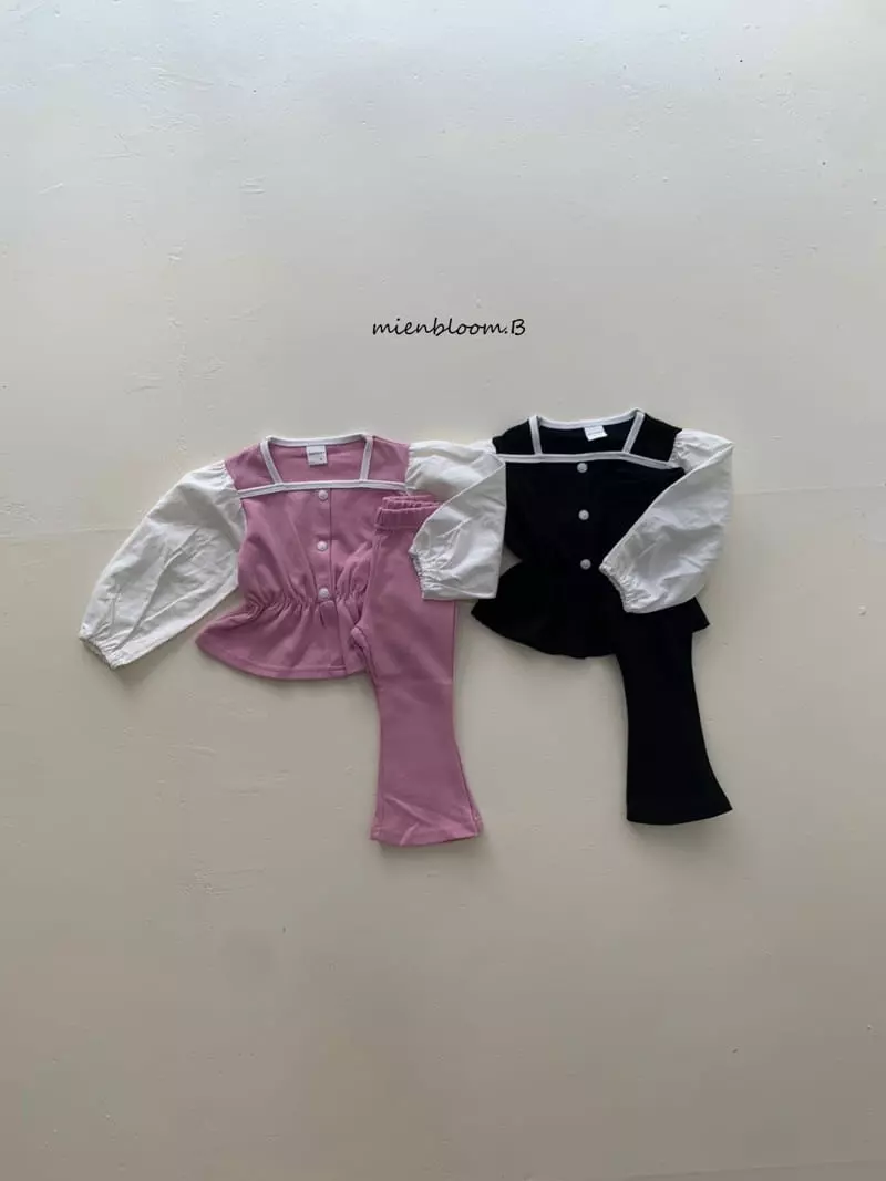 Mienbloom B - Korean Children Fashion - #kidsstore - Lia Top Bottom Set - 10