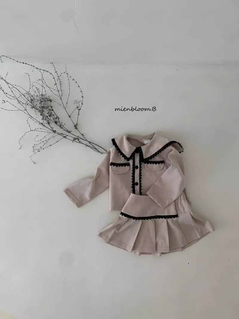 Mienbloom B - Korean Children Fashion - #kidsstore - Mello Top Bottom Set - 3
