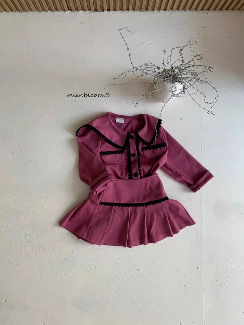 Mienbloom B - Korean Children Fashion - #kidsstore - Mello Top Bottom Set - 4