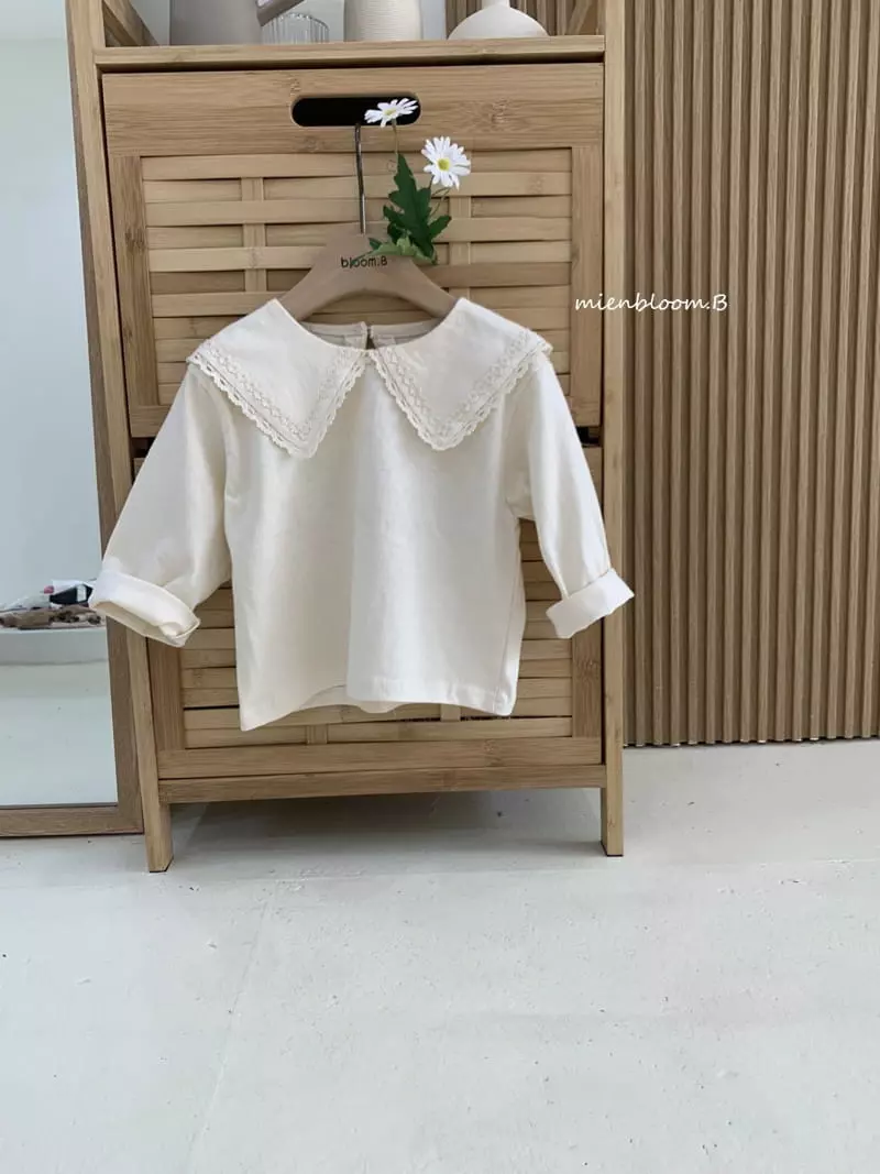 Mienbloom B - Korean Children Fashion - #kidzfashiontrend - Misha Collar Tee - 3