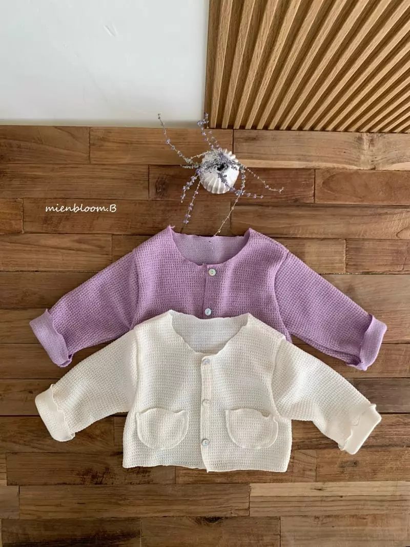 Mienbloom B - Korean Children Fashion - #kidzfashiontrend - Knit Cardigan - 2