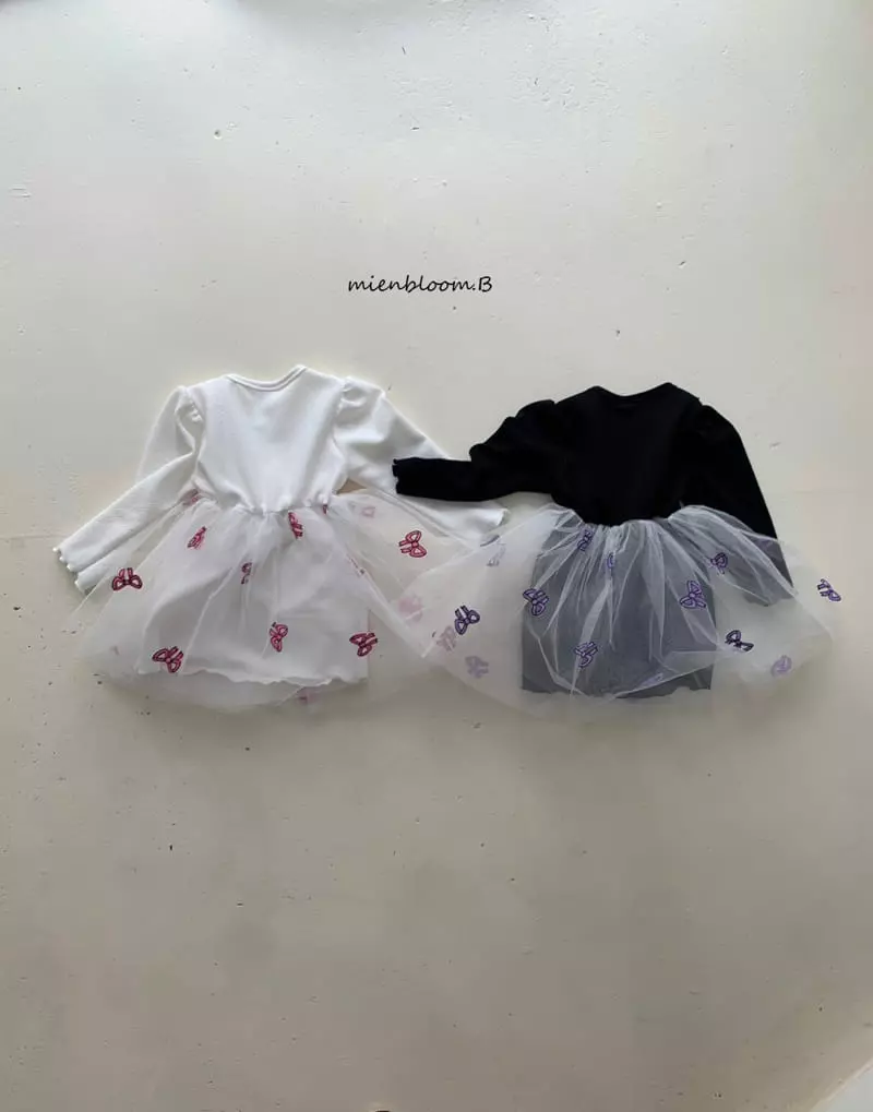 Mienbloom B - Korean Children Fashion - #littlefashionista - Ribonbon One-piece - 3