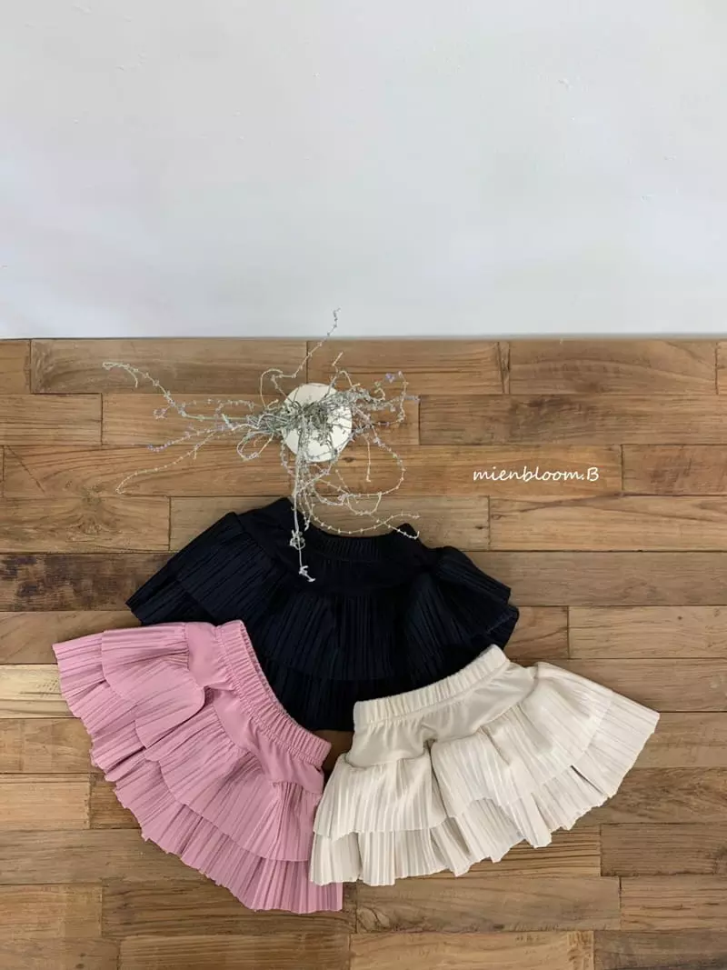 Mienbloom B - Korean Children Fashion - #magicofchildhood - Oscar Wrinkle Skirt