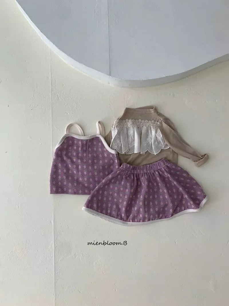 Mienbloom B - Korean Children Fashion - #magicofchildhood - Bustier Top Bottom Set - 8