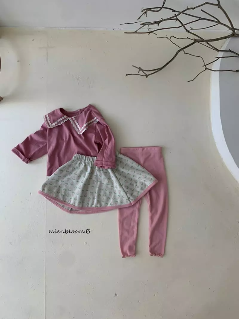 Mienbloom B - Korean Children Fashion - #magicofchildhood - Misha Collar Tee - 6