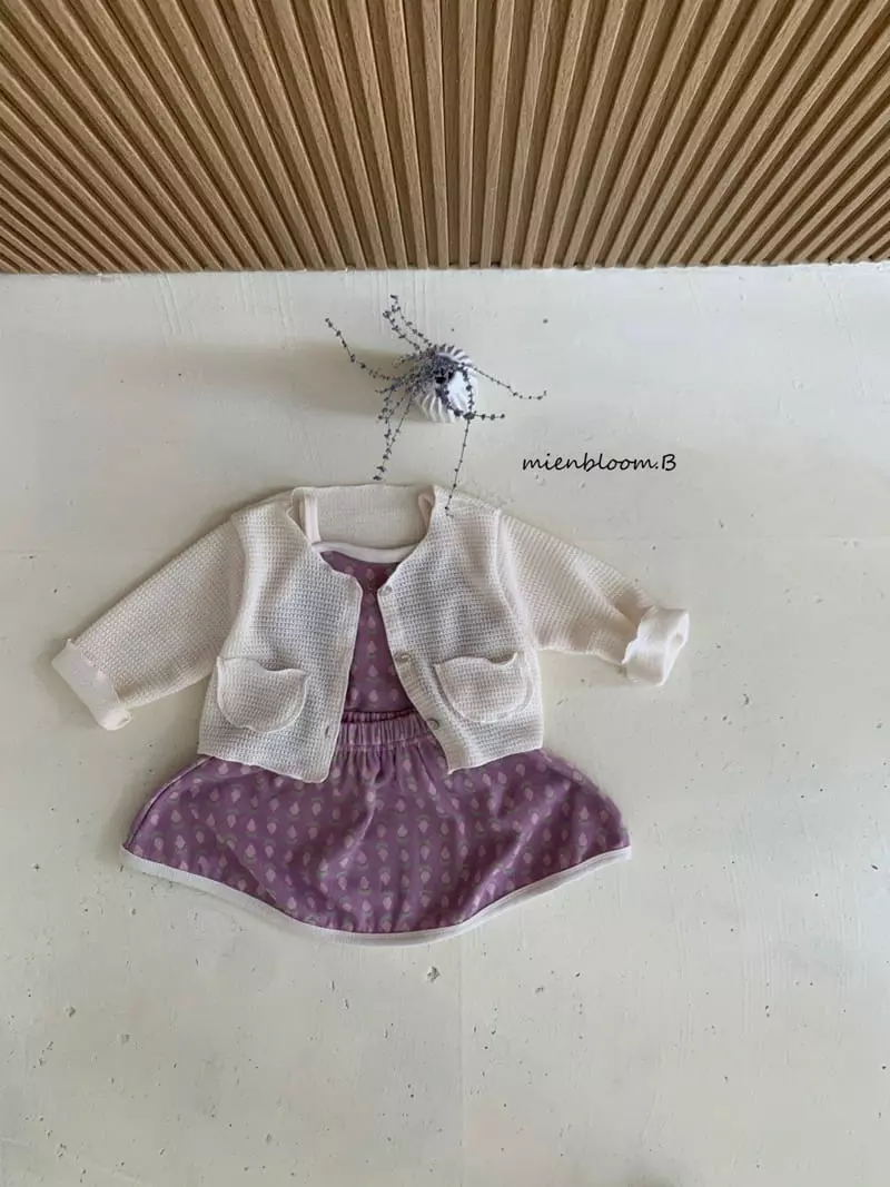 Mienbloom B - Korean Children Fashion - #magicofchildhood - Knit Cardigan - 5