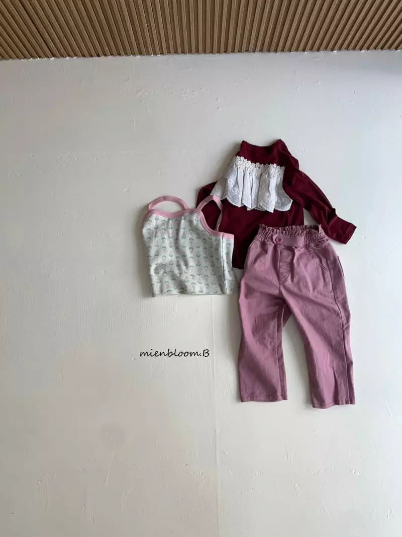 Mienbloom B - Korean Children Fashion - #minifashionista - Bustier Top Bottom Set - 9