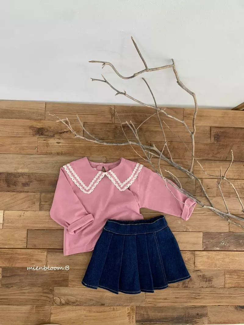 Mienbloom B - Korean Children Fashion - #minifashionista - Misha Collar Tee - 7