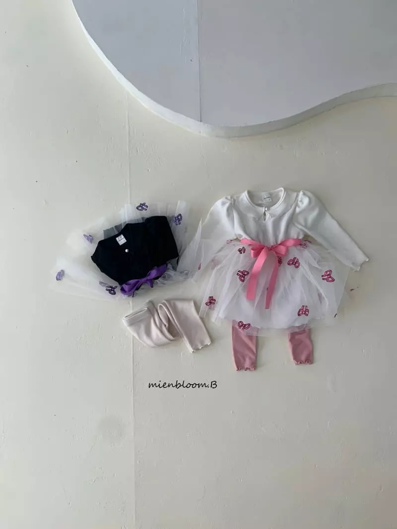 Mienbloom B - Korean Children Fashion - #prettylittlegirls - Ribonbon One-piece - 6