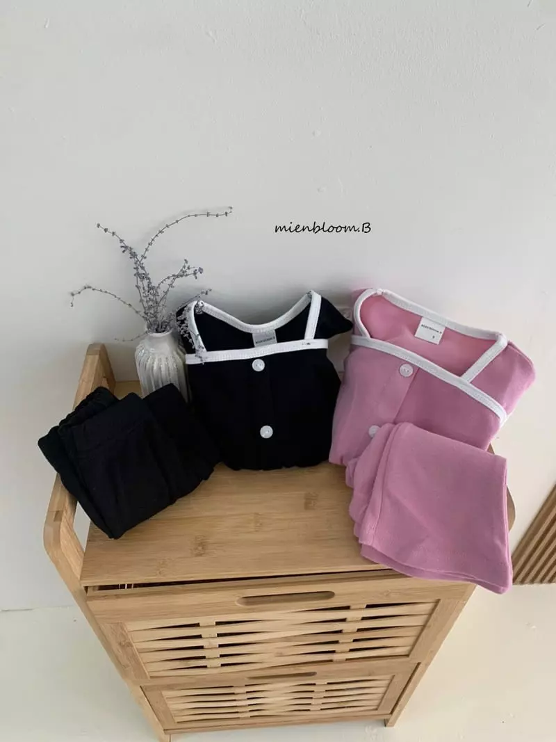 Mienbloom B - Korean Children Fashion - #prettylittlegirls - Lia Top Bottom Set - 2