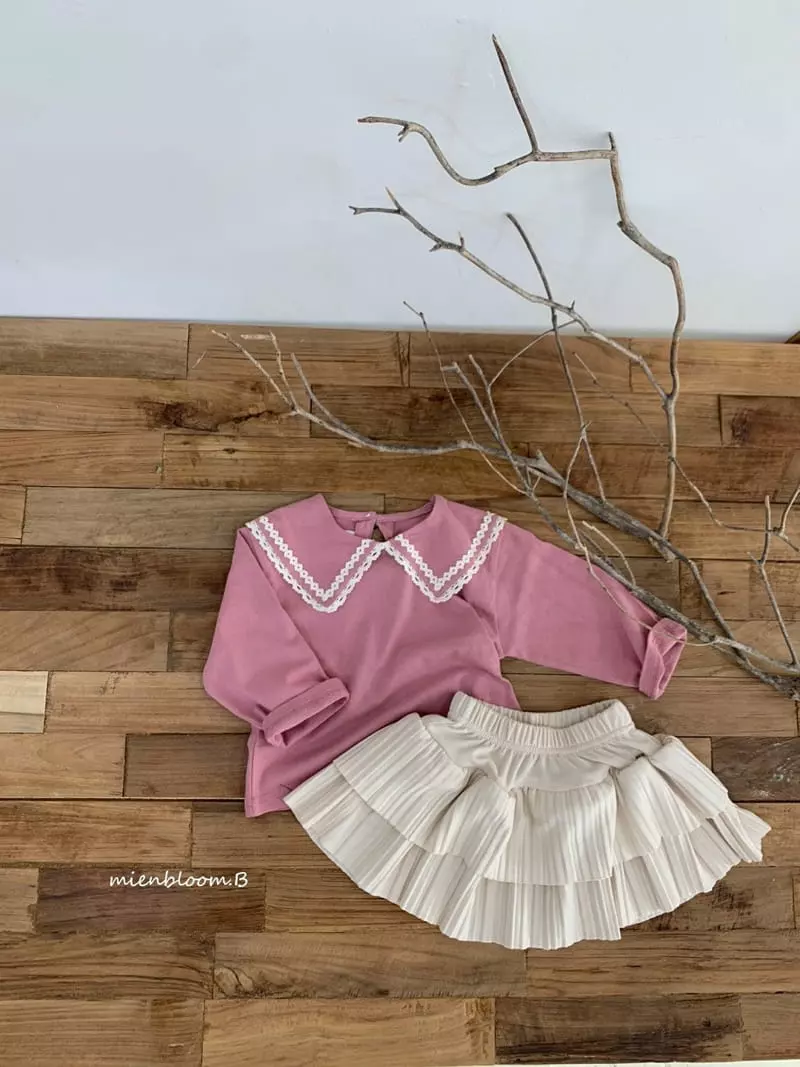 Mienbloom B - Korean Children Fashion - #prettylittlegirls - Misha Collar Tee - 8