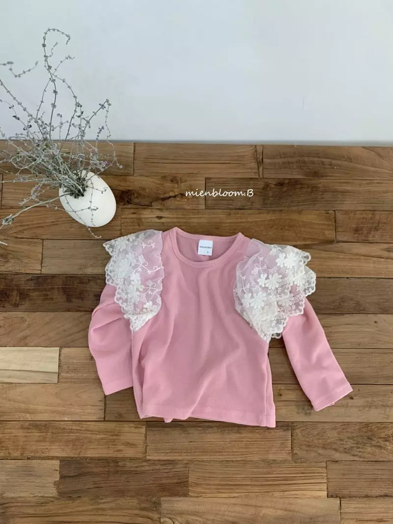 Mienbloom B - Korean Children Fashion - #minifashionista - Angel Collar Tee - 4