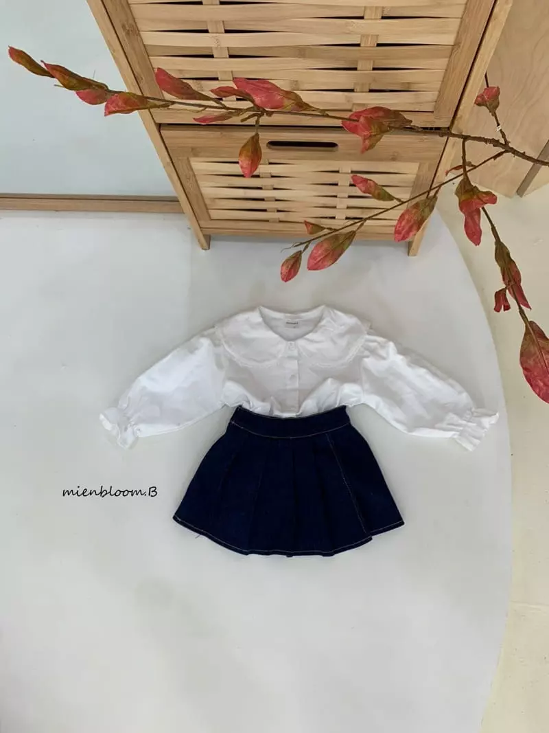 Mienbloom B - Korean Children Fashion - #stylishchildhood - Olivia Collar Blouse - 8