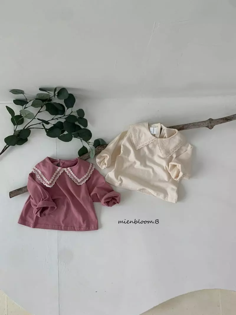 Mienbloom B - Korean Children Fashion - #todddlerfashion - Misha Collar Tee - 9