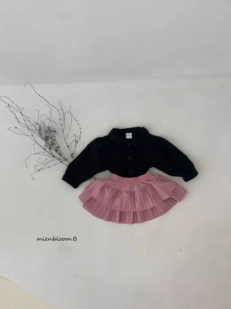 Mienbloom B - Korean Children Fashion - #todddlerfashion - Olivia Collar Blouse - 6