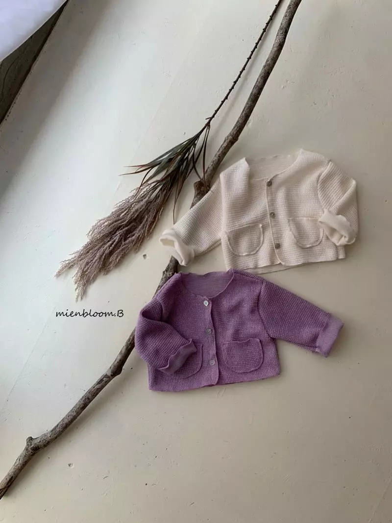 Mienbloom B - Korean Children Fashion - #toddlerclothing - Knit Cardigan - 9