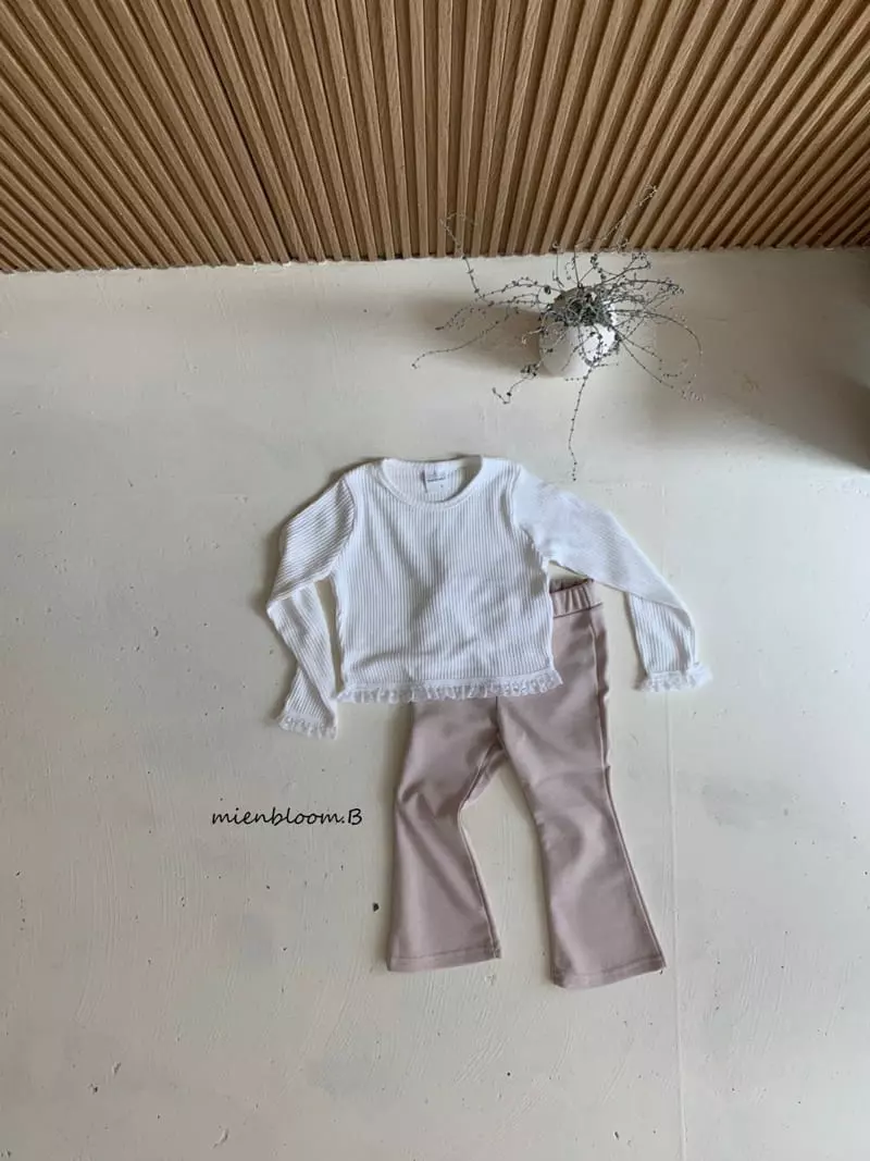 Mienbloom B - Korean Children Fashion - #toddlerclothing - Shelly Crop Tee - 5