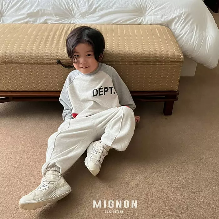 Mignon - Korean Children Fashion - #Kfashion4kids - Number Sweatshirt
