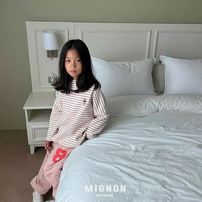 Mignon - Korean Children Fashion - #Kfashion4kids - Play Embrodiery Tee - 10