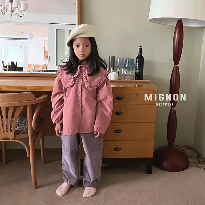 Mignon - Korean Children Fashion - #Kfashion4kids - Berry Pants - 7
