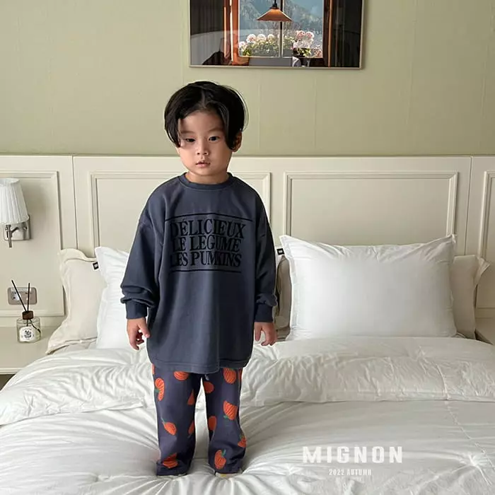 Mignon - Korean Children Fashion - #childofig - Pumpkin Pants - 3