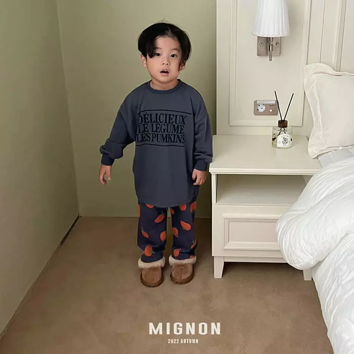 Mignon - Korean Children Fashion - #childofig - Pumpkin Pants - 4