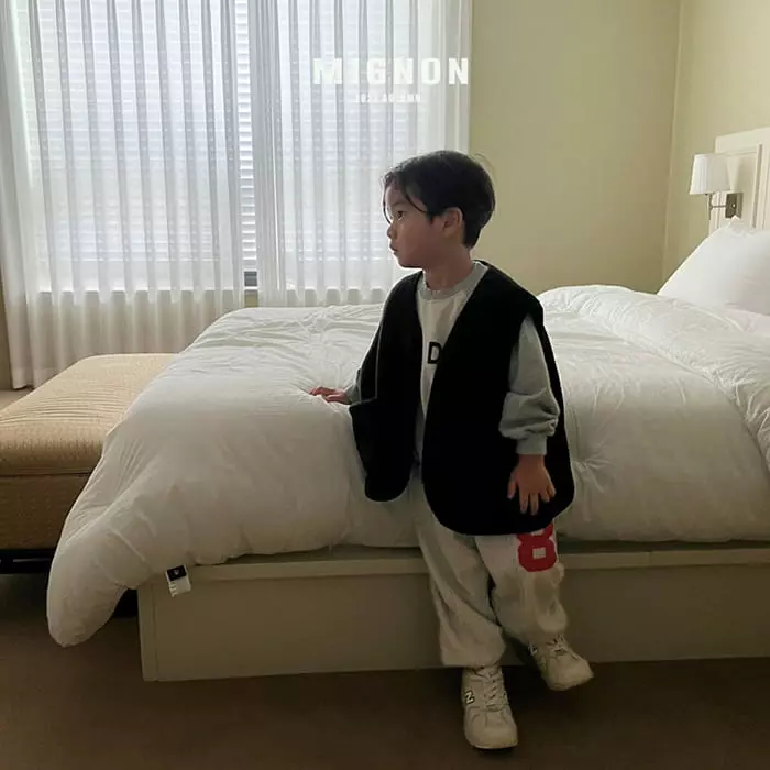 Mignon - Korean Children Fashion - #designkidswear - Number Sweatshirt - 9