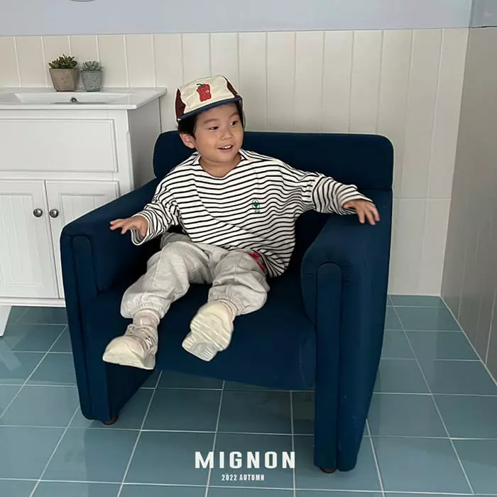 Mignon - Korean Children Fashion - #discoveringself - Play Embrodiery Tee - 5